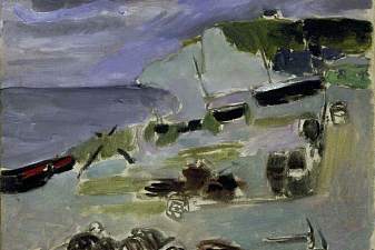 Boats on the Beach, Etrétat
