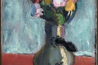 Bouquet of flowers in chocolate