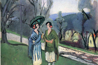 Conversation under the Olive Trees
