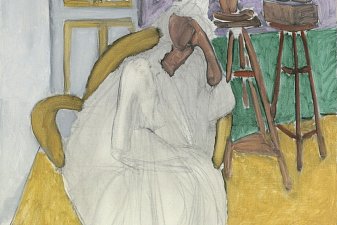 Seated Figure And The Greek Torso (La Gandoura)