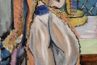 Figure with a Persian Robe