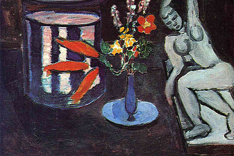 Fish tank in the room