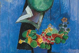 Flowers and Ceramic Plate