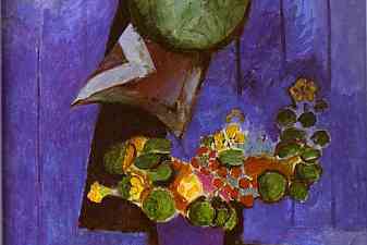 Flowers and Ceramic Plate