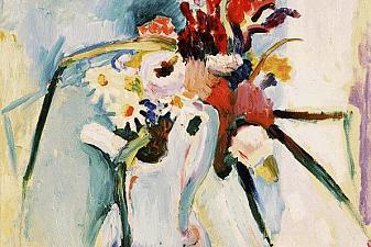 Flowers in a Pitcher