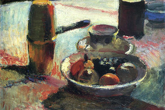 Fruit and Coffee-Pot