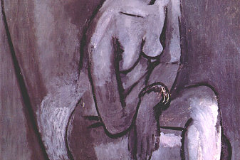 Gray Nude with Bracelet