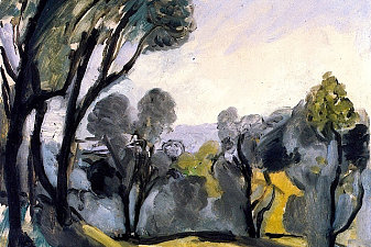 Landscape with Olive Trees
