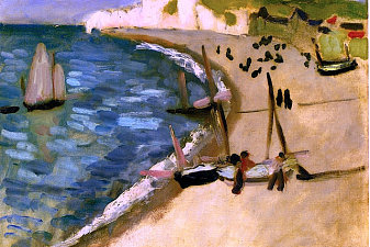 Yaht Amont Cliffs at Etretat