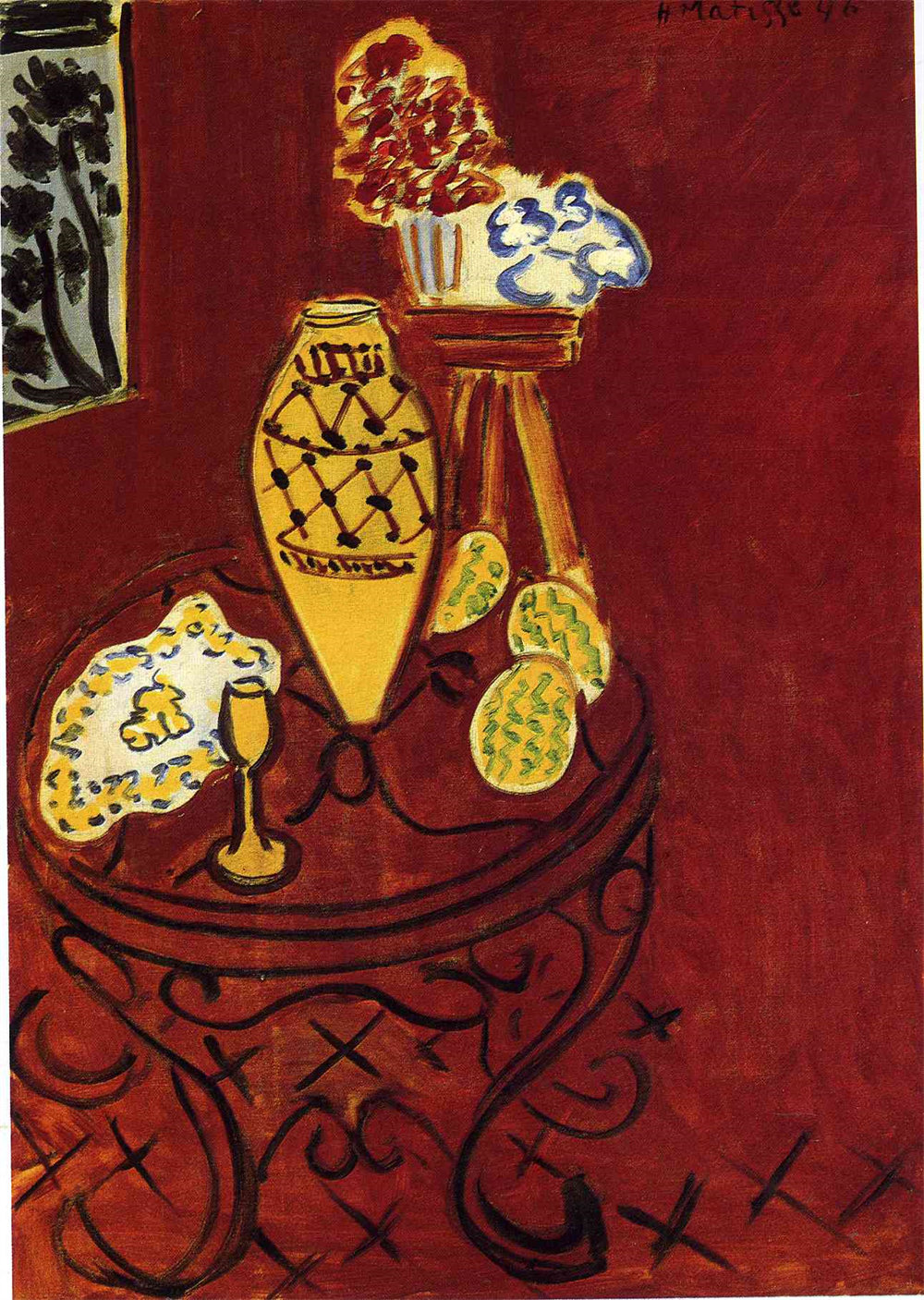Interior in Venetian Red 