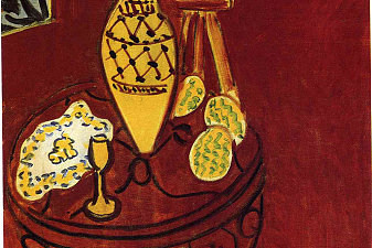 Interior in Venetian Red