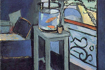 Interior with a Bowl with Red Fish