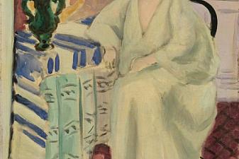 Interior with Seated Figure