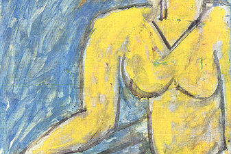 Kathy With a Yellow Dress