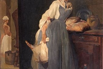 La Pourvoyeuse (copy After Chardin)