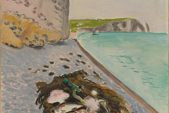 Large Cliff with Fish