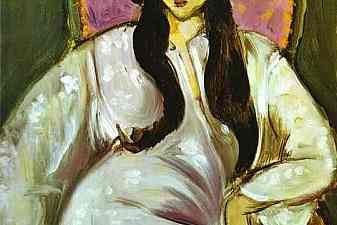 Laurette in a White Turban