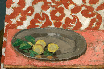 Lemons on a Pewter Plate