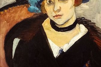 Marguerite with a Leather Hat