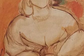 Michaela over Yellow Background