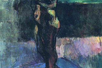 Nude Wearing Red Shoes