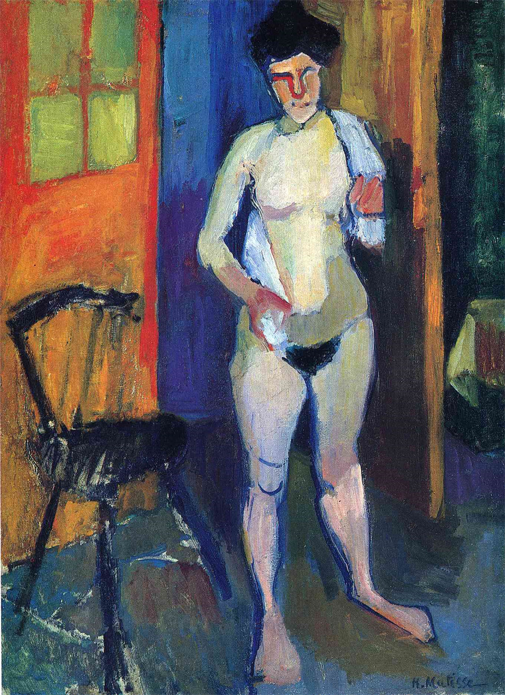 Nude with a White Towel 