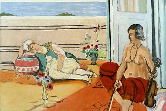 Odalisque on the Terrace
