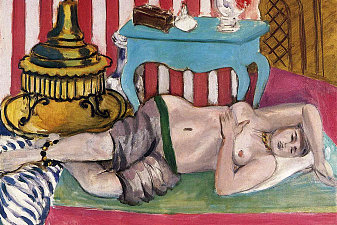 Odalisque with Green Scarf