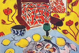 Oysters and Wooden Armchair