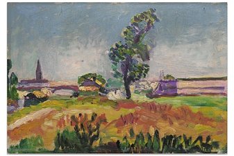 Landscape Of The Fountains Of Toulouse, The Bridge Of The Demoiselles