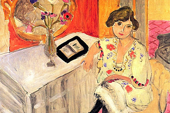 Reading Woman, Daydreaming