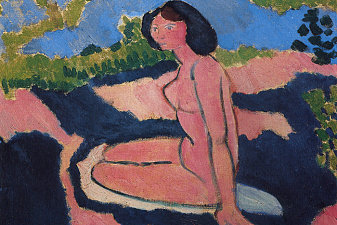 Pink Nude, or Seated Nude