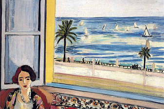 Seated Woman, Back Turned to the Open Window