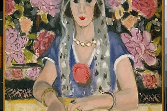 Spanish Woman Harmony in Blue