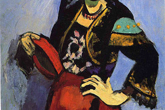 Spanish Woman with a Tamborine