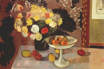 Still Life (Bouquet and Compotier)