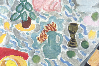 Still Life with a Marble Table