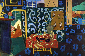 Still life with aubergines