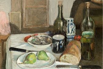 Still Life with Black Knives