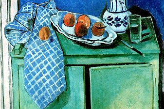 Still Life with Green Sideboard
