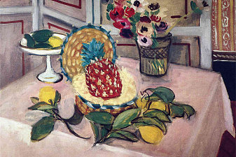 Still LIfe, Pineapples, Lemons
