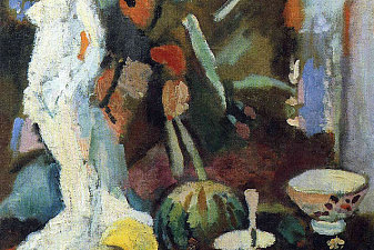 Still Life with Statuette