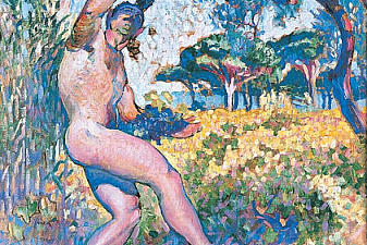 Study for Wildlife. The man with the cluster