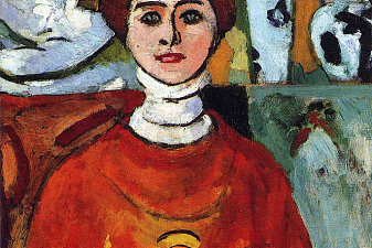 The girl with green eyes