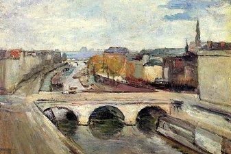 The Pont Saint Michel in Paris