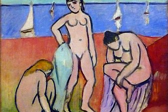 Three Bathers