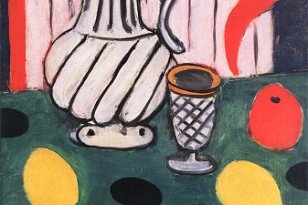 Tin Pitcher, Lemon and Armchair