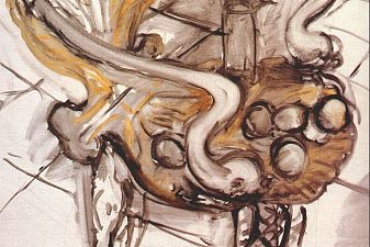 Venetian Armchair with Fruits