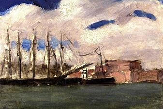 White Clouds, the Old Port of Marseille