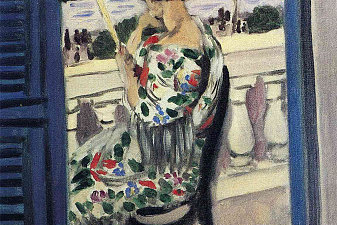 Woman holding umbrella